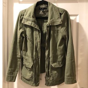 COPY - Forever 21: Green Utility Coat